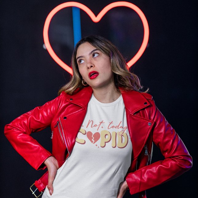 Camiseta Día de San Valentín no es hoy una estúpida camiset (Subido por el creador)