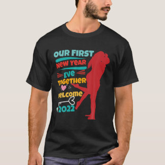 Camiseta día de San Valentín Nuestros Primeros Años Nuevos 