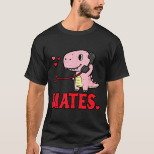 Camiseta Día de San Valentín Parejas Almas Gemelas Dinos Pa