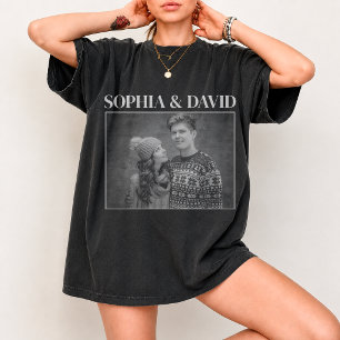 Camiseta Día de San Valentín personalizado 2026 Foto Person