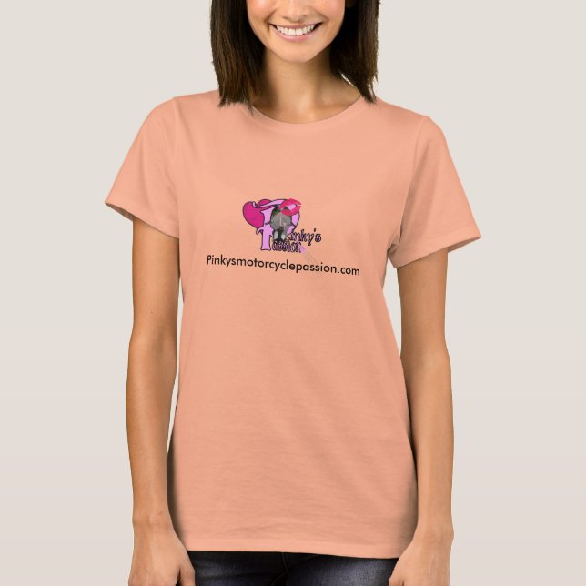 Camiseta Día de San Valentín, Pinkysmotorcyclepassion.com (Anverso)