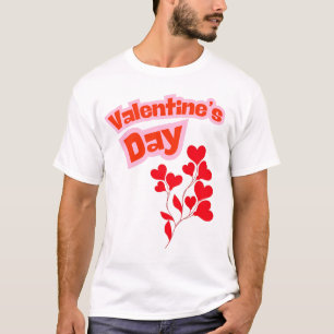 Camiseta Día de San Valentín Regalo Adorable Amor en Cada D