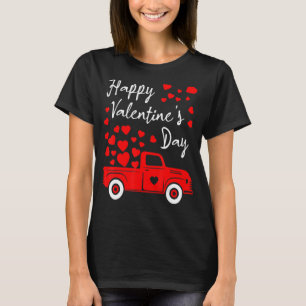 Camiseta Día de San Valentín Rex Riding Monster Truck Toddl