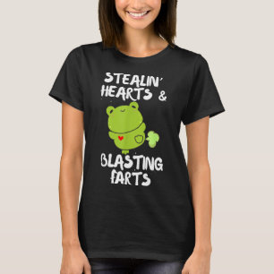 Camiseta Día de San Valentín Robando Corazones Diseño Explo