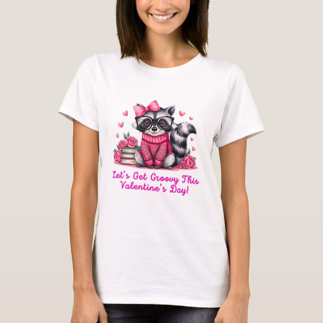 Camiseta Día de San Valentín, Valentine Retro (Anverso)