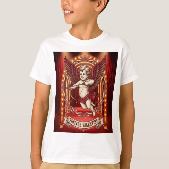 Camiseta Día de San Valentín vintage (Anverso)