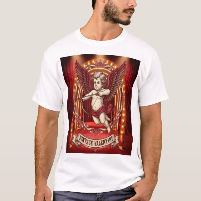 Camiseta Día de San Valentín vintage (Anverso)