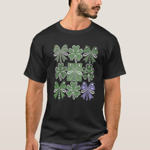 Camiseta Día de Santa Patrocinadores Lucky Shamrock Coquett