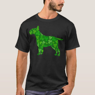Camiseta Día de Santo Patri del Bull Terrier en Ministra