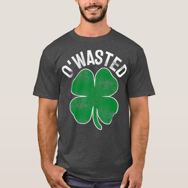 Camiseta Día de Santo Patrocinio y Bebida de Saint Paddys (Anverso)