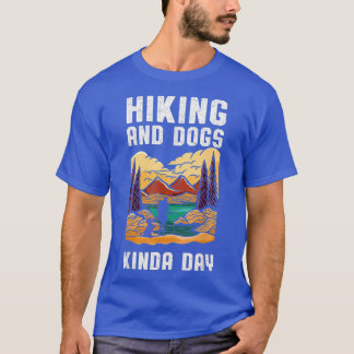 Camiseta Día De Senderismo Y Perros