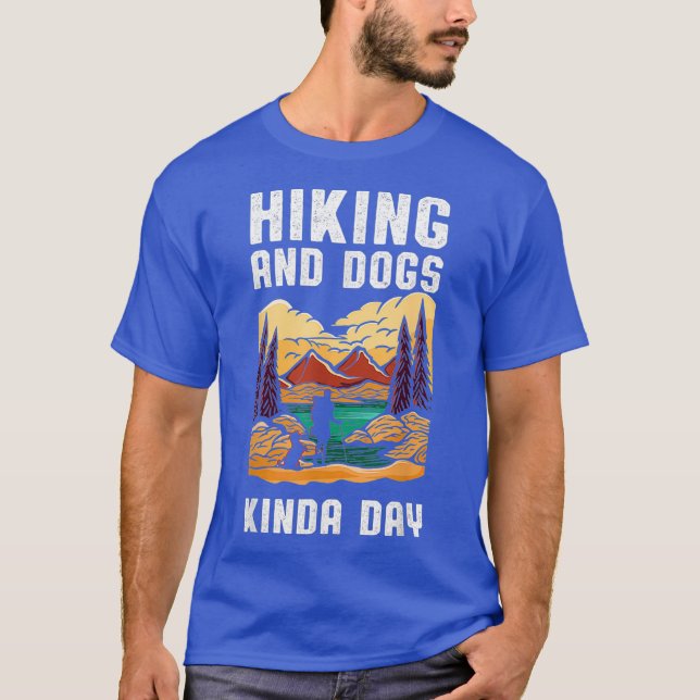 Camiseta Día De Senderismo Y Perros (Anverso)