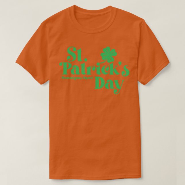 Camiseta Día de Simpatizantes Shenanigans Escuadrón Verde V (Diseño del anverso)