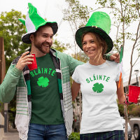 Día de Sláinte Irish Clover St Patrick