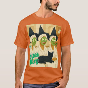 Camiseta Día de Spa de Bruja Humor Divertido