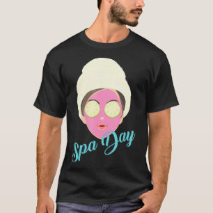 Camiseta Día de Spa Guay Relajante Terapia de Masaje Diver