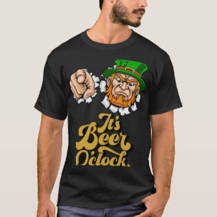 Camiseta Día de St Paddys Leprechaun Ginger Bebe Malarkey