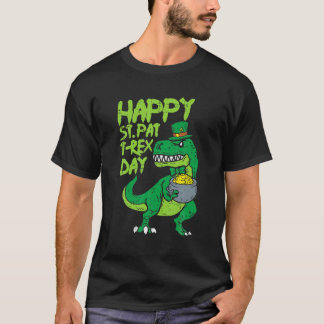 Camiseta Día De St Pat Trex Día S Graciosos Patrones Día Di