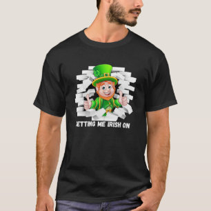 Camiseta Día de St Patricks Pattys Pixie Gnome Elfin Fay S