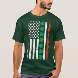 Camiseta Día de Sta Patrones de Shamrock USA 1