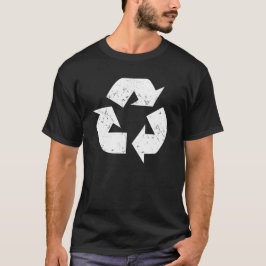 Camiseta día de tierra de reciclaje