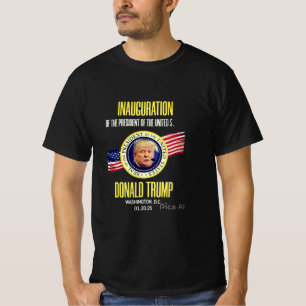 Camiseta Día de toma de mando del presidente trump 2025