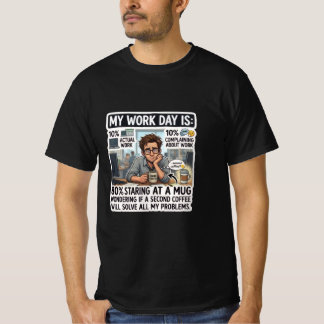 Camiseta Día de Trabajo Divertido: Desglose para Amantes de