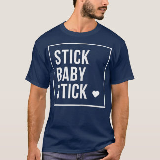 Camiseta Día de transferencia de Baby Stick para mujeres