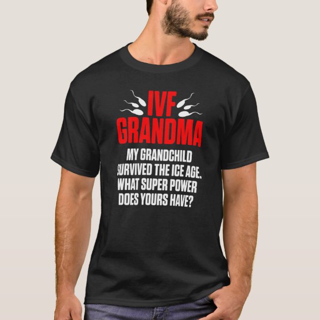 Camiseta Día de Transferencia de Edad de la Abuela Guerrera (Anverso)