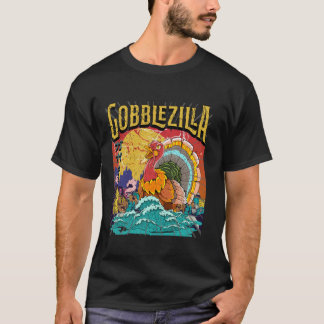 Camiseta Día de Turquía Día de Acción de Gracias Gobblezill