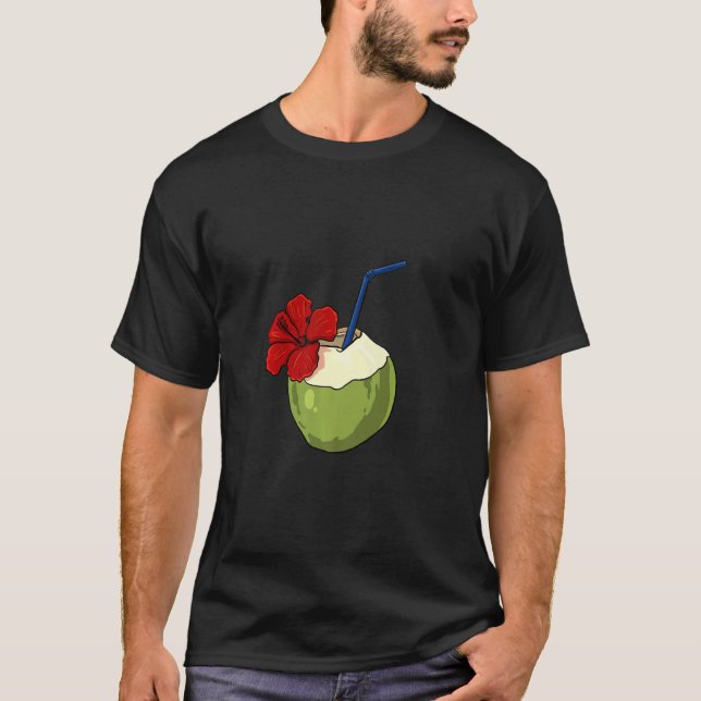 Camiseta Día de vacaciones Mujeres de coco amor arcoiris (Anverso)
