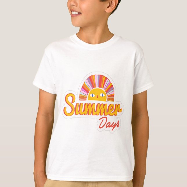 Camiseta Día de verano  (Anverso)