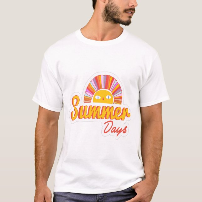 Camiseta Día de verano  (Anverso)