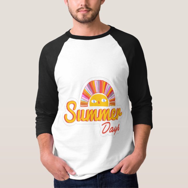 Camiseta Día de verano  (Anverso)