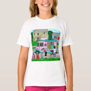 Camiseta Día de verano caliente   Un Ilustracion caprichoso