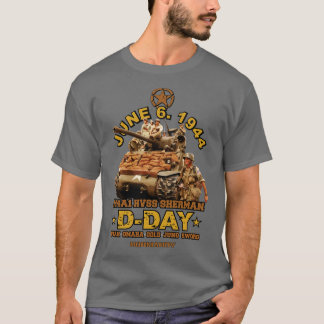 CAMISETA DÍA DE VETERANOS DÍA 1944 HVSS SHERMAN