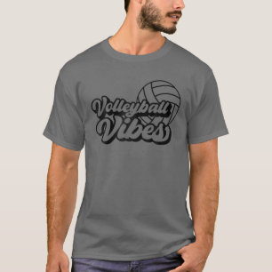 Camiseta Día de voleibol vibes voleibol de mamá