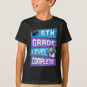 Camiseta Día Del 8º Grado Graduación Completa Niños Hola