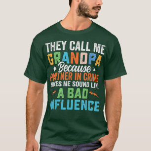 Camiseta Día del abuelo de los hombres me llaman abuelo