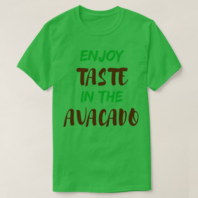 Camiseta Día del aguacate 3 (Diseño del anverso)