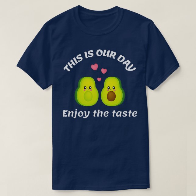 Camiseta Día del aguacate 8 (Diseño del anverso)