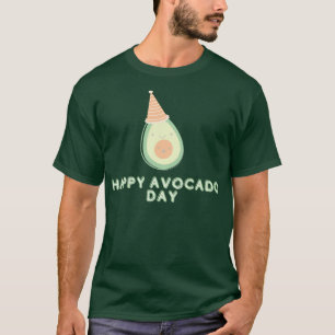 Camiseta Día del aguacate Feliz Día Nacional del Aguacate