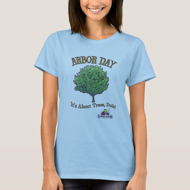 Camiseta Día del árbol (Anverso)