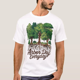 Camiseta Día del Arbor Día a Día del Planeta Tierra Feliz D