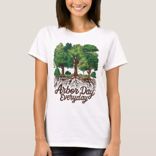 Camiseta Día del Arbor Día a Día del Planeta Tierra Feliz D