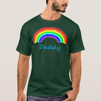 Camiseta Día del arcoiris de papá para padres
