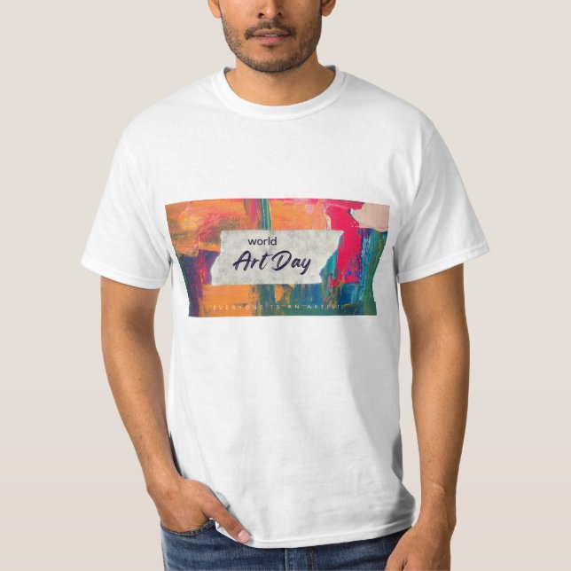 Camiseta Día del arte (Anverso)