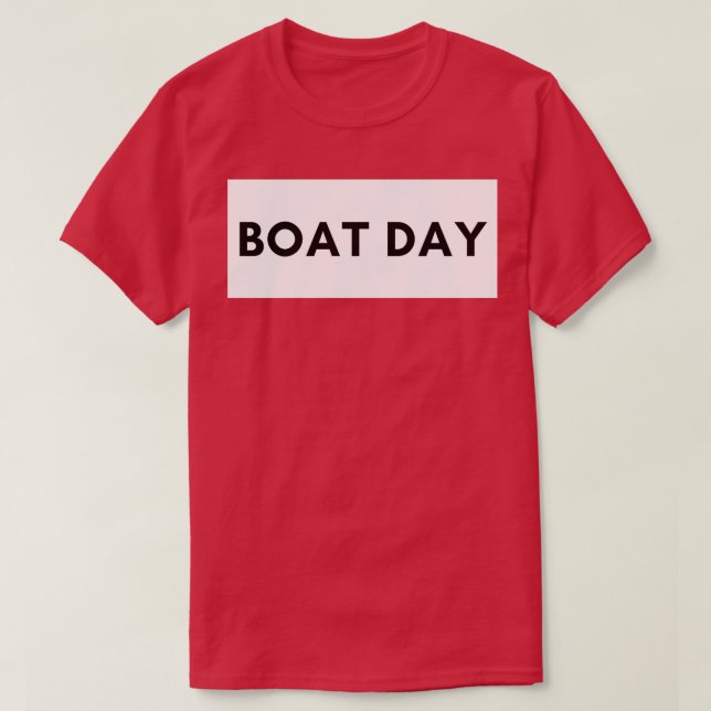 Camiseta Día del barco (Diseño del anverso)