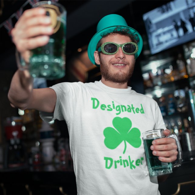 Camiseta Día del Bebidor Designado San Patricio (Subido por el creador)