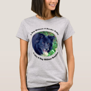Camiseta Día del Border Collie Sin Sol